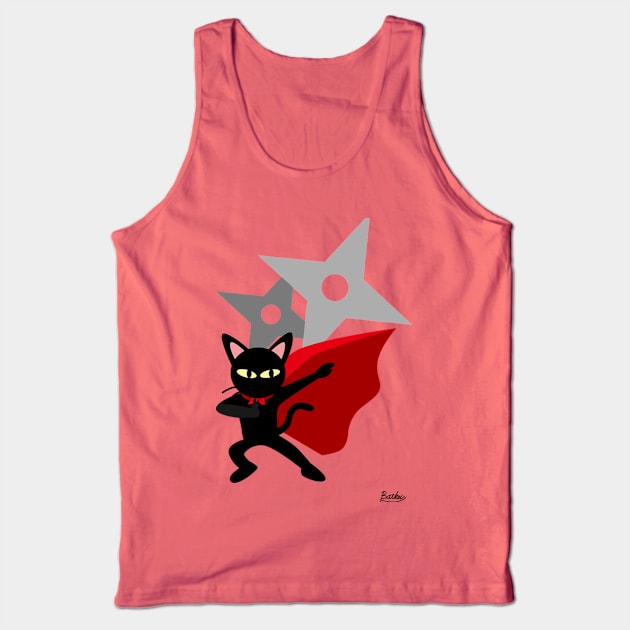 Hero Cat Tank Top by BATKEI